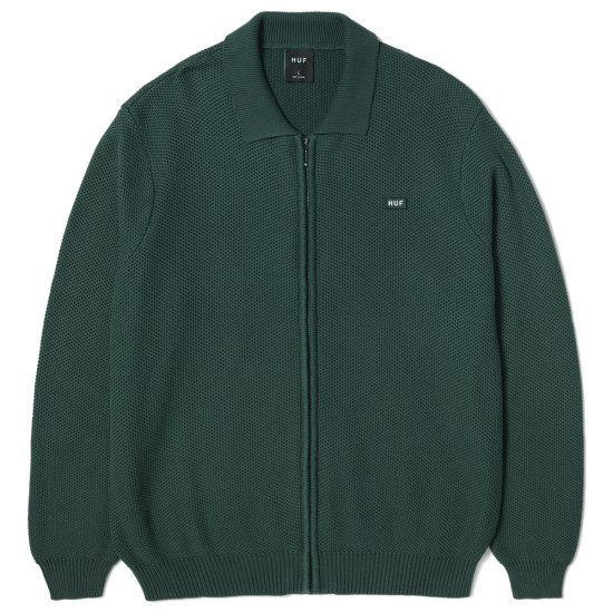 Huf Ανδρική ζακέτα Anton Zip Overdyed Sweater